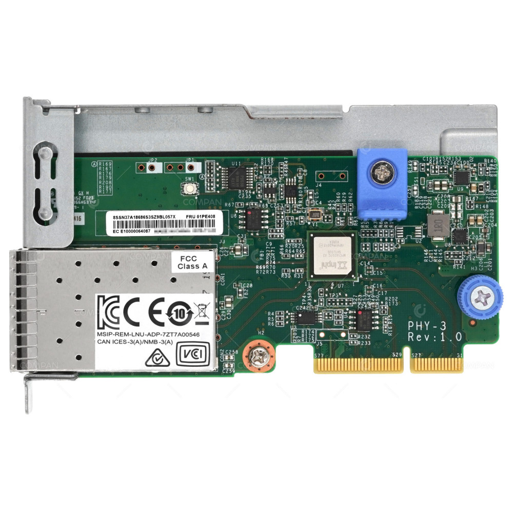 01PE408 IBM LENOVO DUAL PORT 10GB SFP+ LOM FOR THINKSERVER 7ZT7A00546